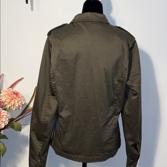 Banana Republic jacket, army green, size small - Picture 4 of 6